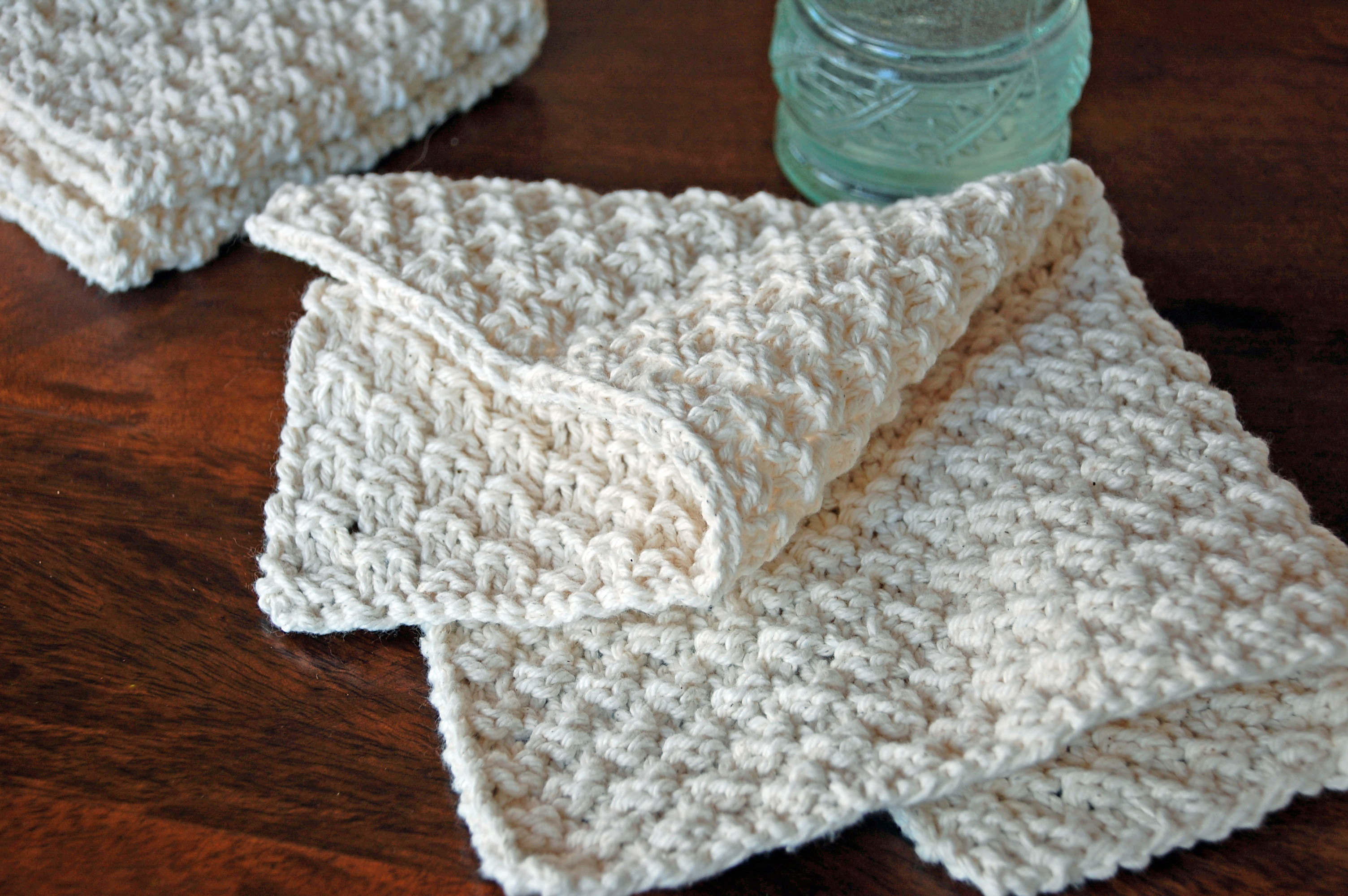 Easy Crochet Dishcloth / Washcloth : 9 Steps (with Pictures) - Instructables