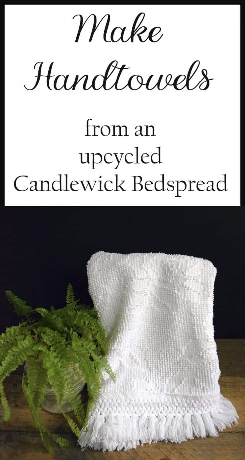 Upcycle a Candlewick Bedspread • Nourish and Nestle