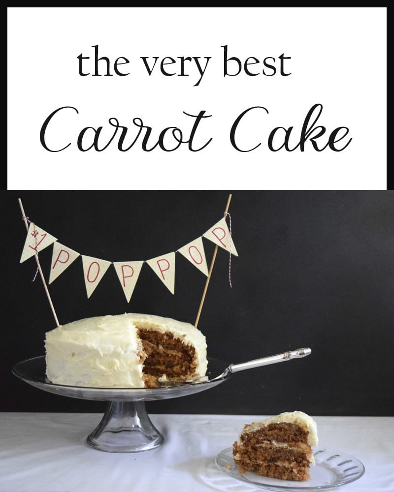 The Very Best Ever Carrot Cake Recipe from Southern Living Magazine. This is our family's go to dessert for those special occasions.