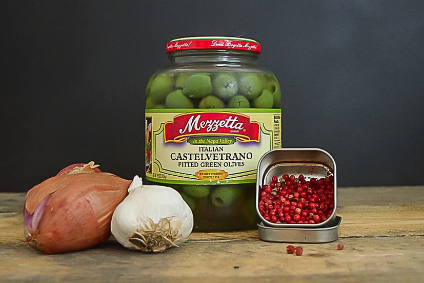 Marinated Castelvetrano Olives • Nourish and Nestle