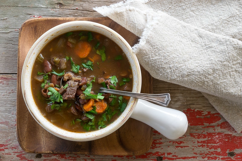 Hearty Beef Soup: a family favorite