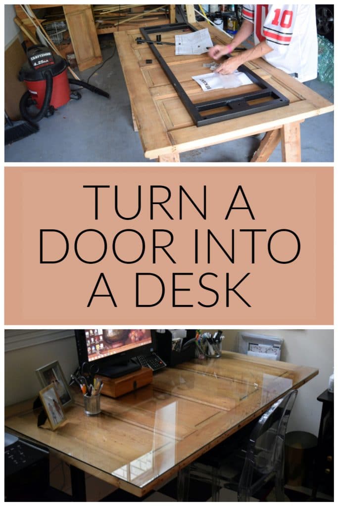 From Door to DIY Desk! · Nourish and Nestle