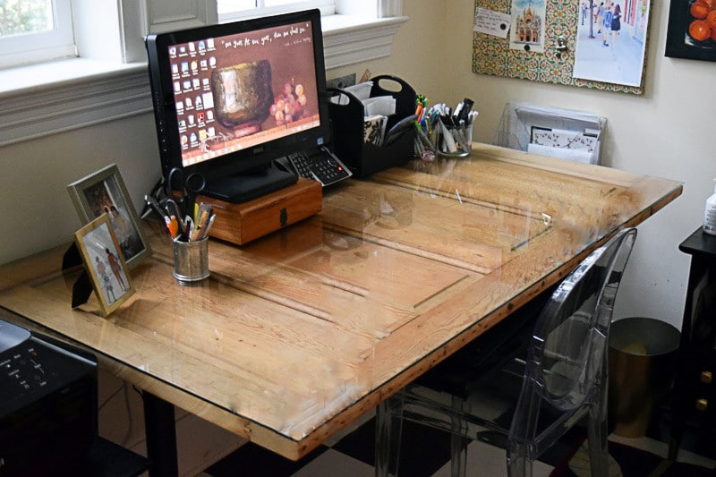 The Project Lady - DIY Simple Long School Desks
