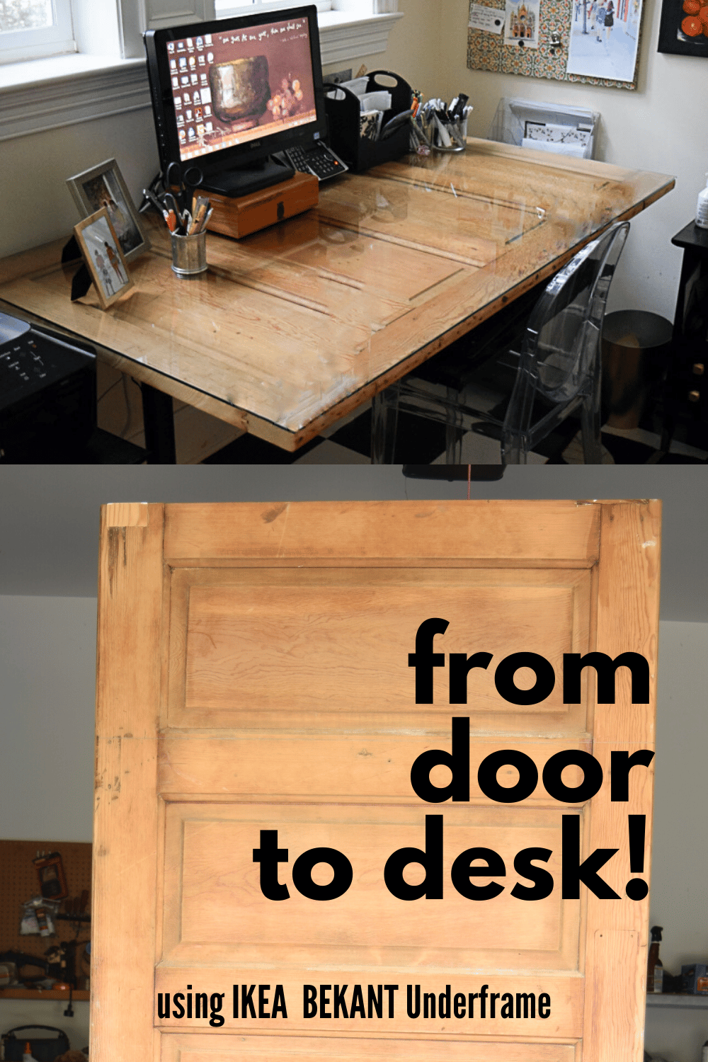 From Door to DIY Desk! · Nourish and Nestle