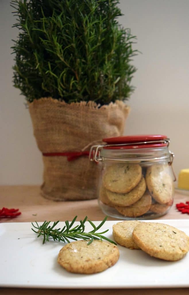 brown butter rosemary cookies.
