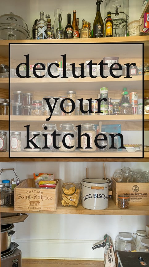 Home decluttering tips: Decluttering the kitchen