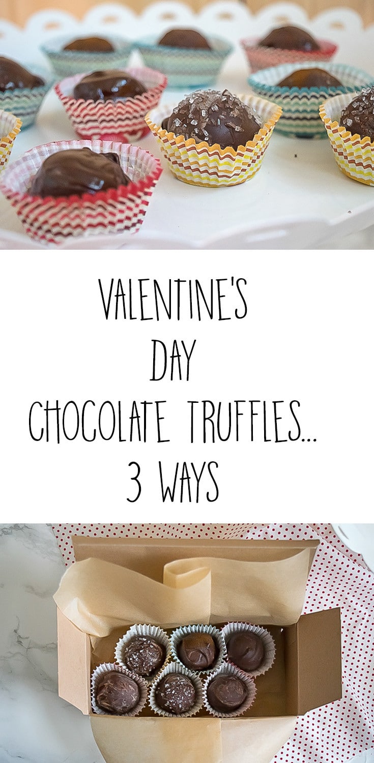 Chocolate Truffle Recipe: How to make chocolate truffles - Pinterest Pin