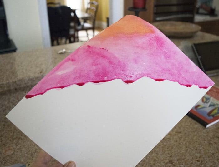 DIY Watercolor Painting: How to paint abstract art