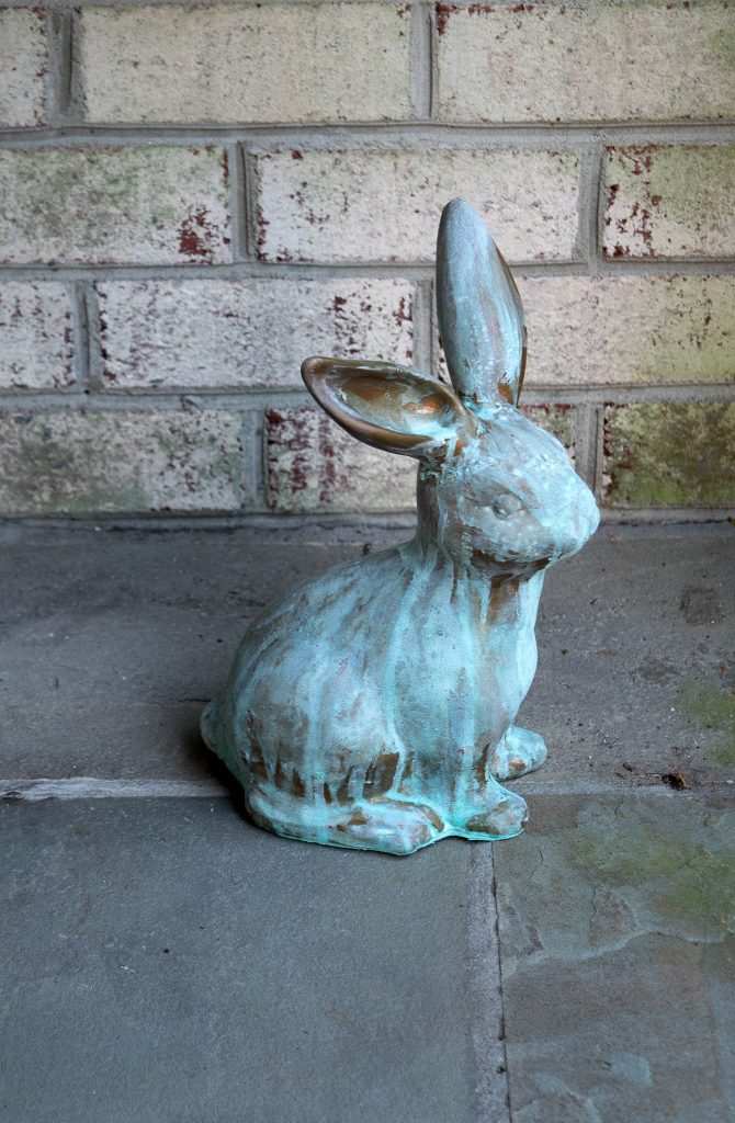Spring Craft Ideas: DIY Spring Crafts - finished ceramic bunny