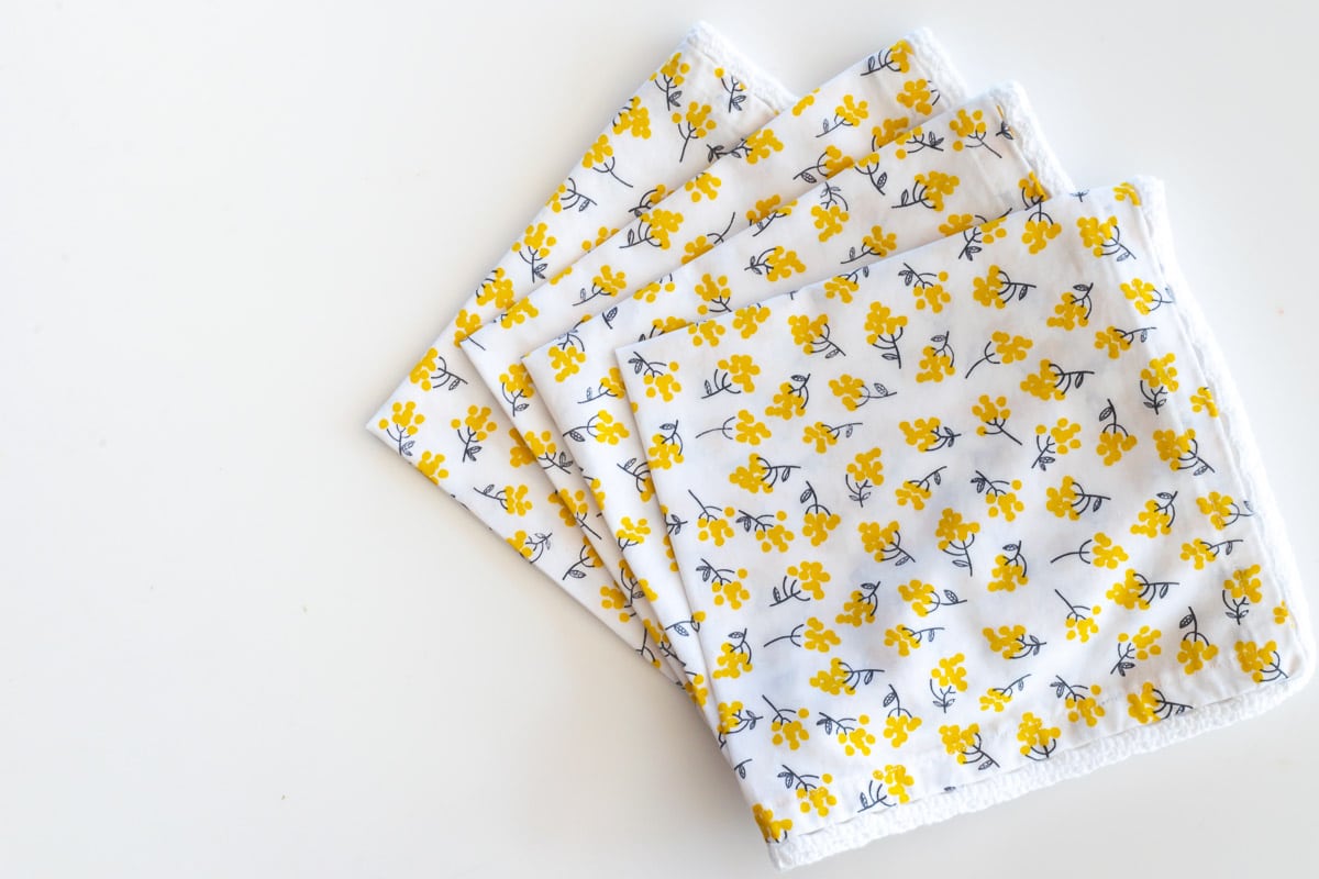 Easy to Make Napkins · Nourish and Nestle