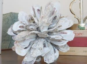 DIY Oyster Shell Lampshade · Nourish and Nestle