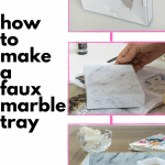 steps to make faux marble