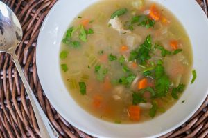 Creamy Turkey Soup (Very Low Fat and Gluten-free) · Nourish and Nestle