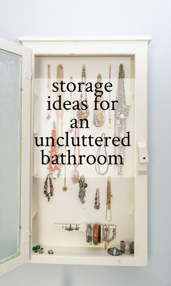 Storage Ideas for an Uncluttered Bathroom — Nourish and Nestle