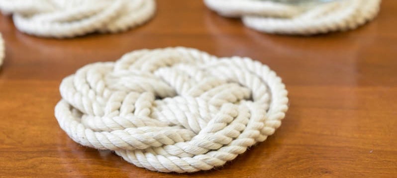 Rope trivet.