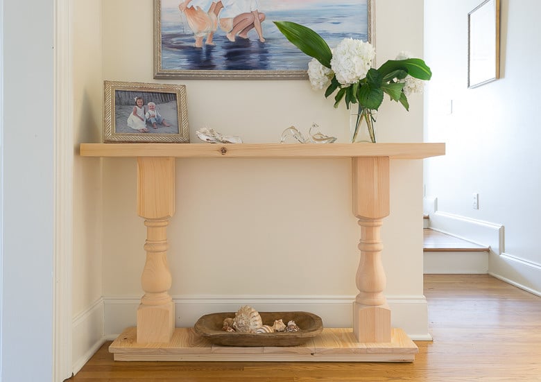 Build a Console Table or Sofa Table