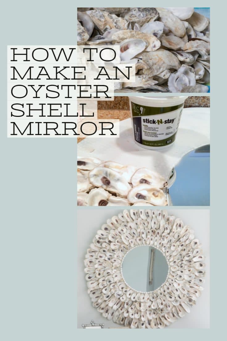 Easy To Make Oyster Shell Mirror Nourish And Nestle