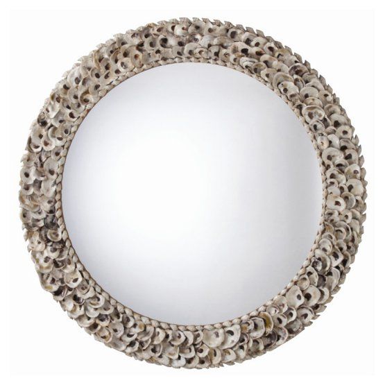Oyster Shell Mirror.