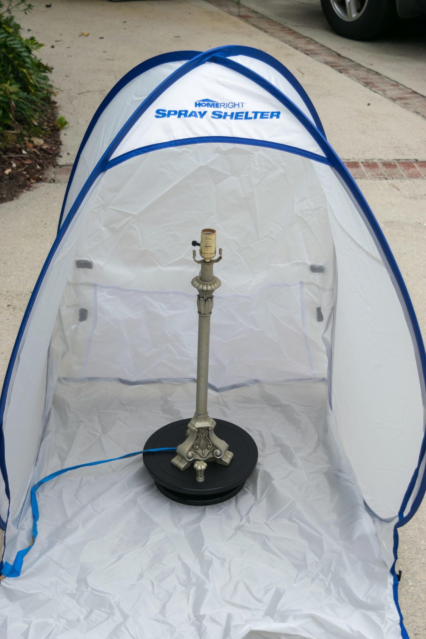 HomeRight Spray Tent and Turntable