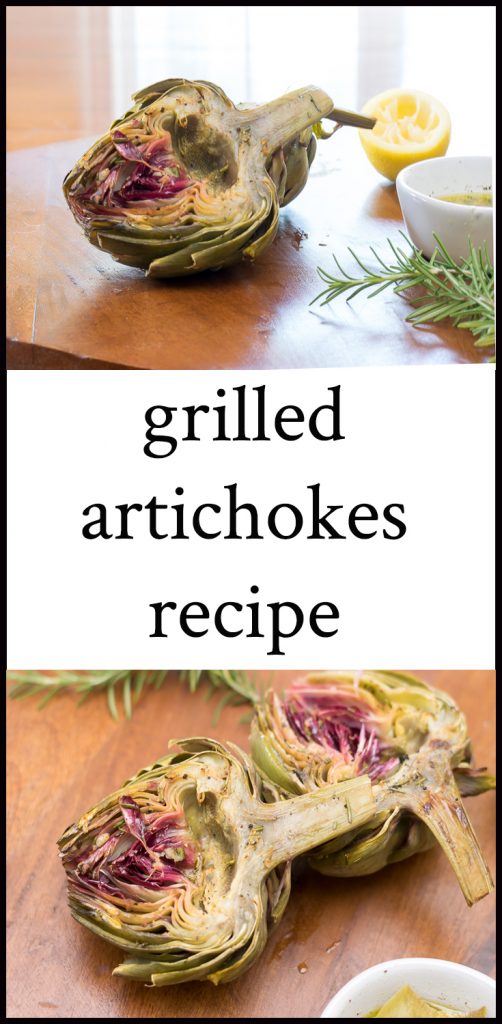 Grilled Artichokes Recipe · Nourish and Nestle