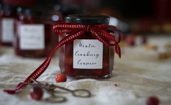 Spiced Winter Cranberry Conserve Recipe
