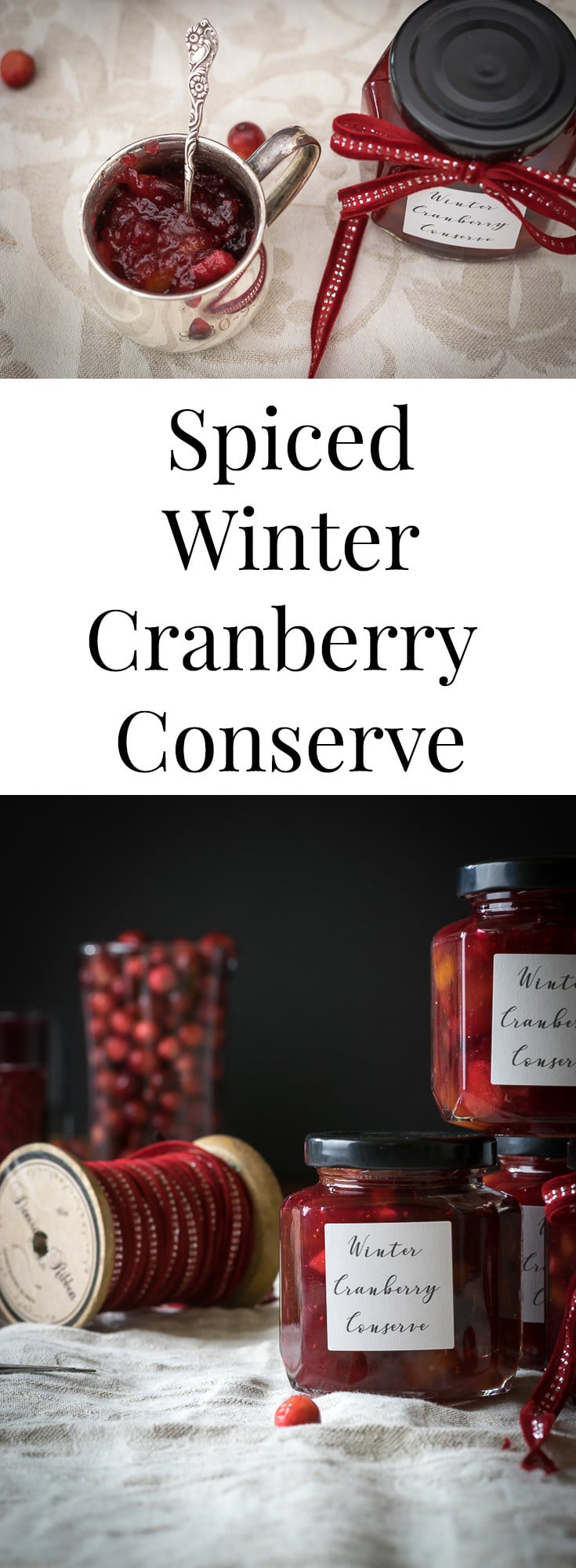 Spiced Winter Cranberry Conserve Recipe · Nourish and Nestle