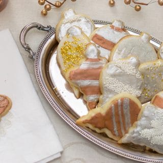 'Mixed Metals' Decorated Sugar Cookies