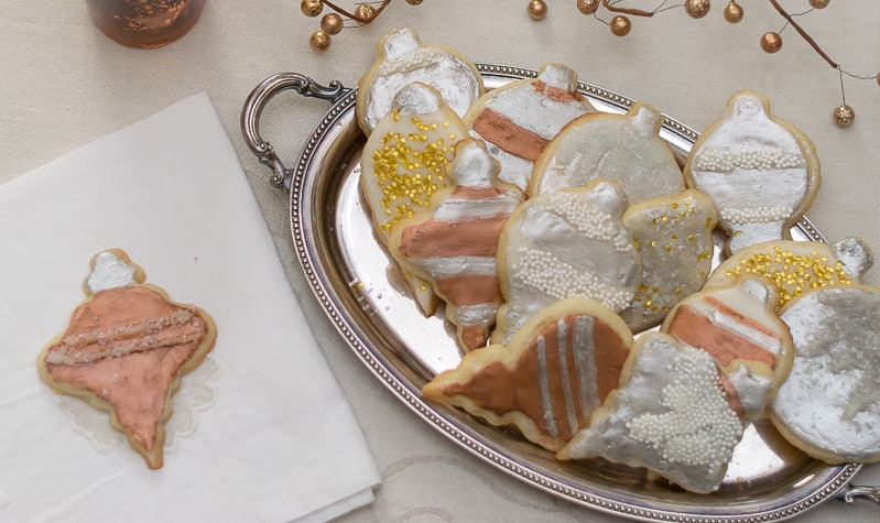 Painted Mixed Metal Cookies