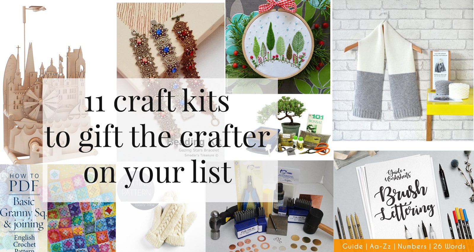 Craft Kits: Gift Ideas for Creatives • Nourish and Nestle