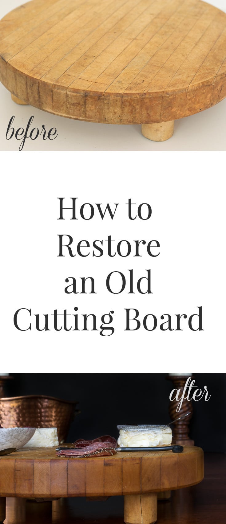 How to Clean and Restore Vintage Cutting Boards