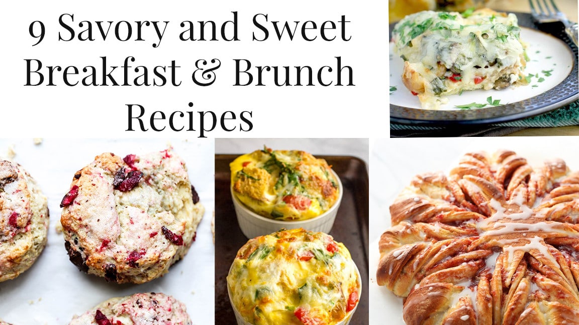 Brunch & Breakfast Recipes for Christmas & Holiday