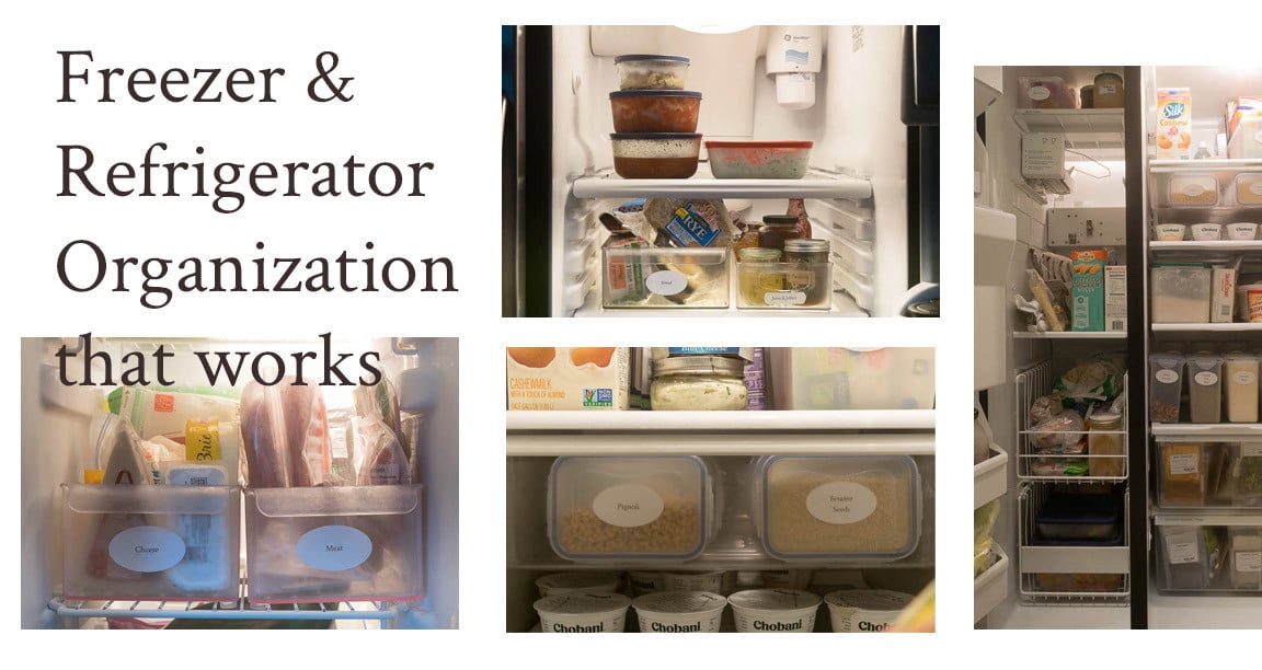 Freezer and Refrigerator Organization