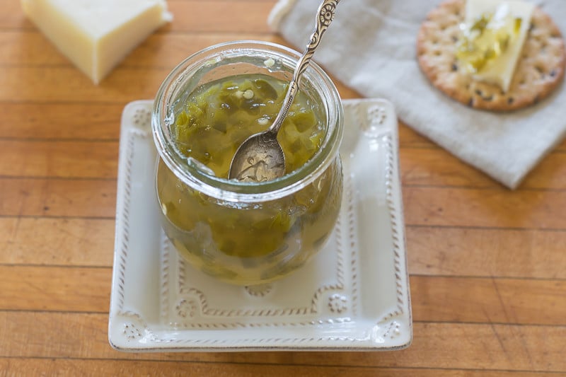 Jalapeno Pepper Jelly Recipe: Keep a Jar of pepper jelly in your pantry for a quick appetizer!