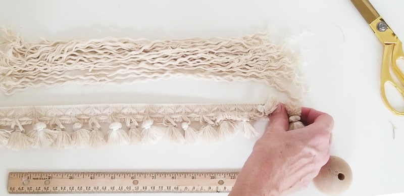 Cotton Rope and Trim for DIY Furniture Tassel