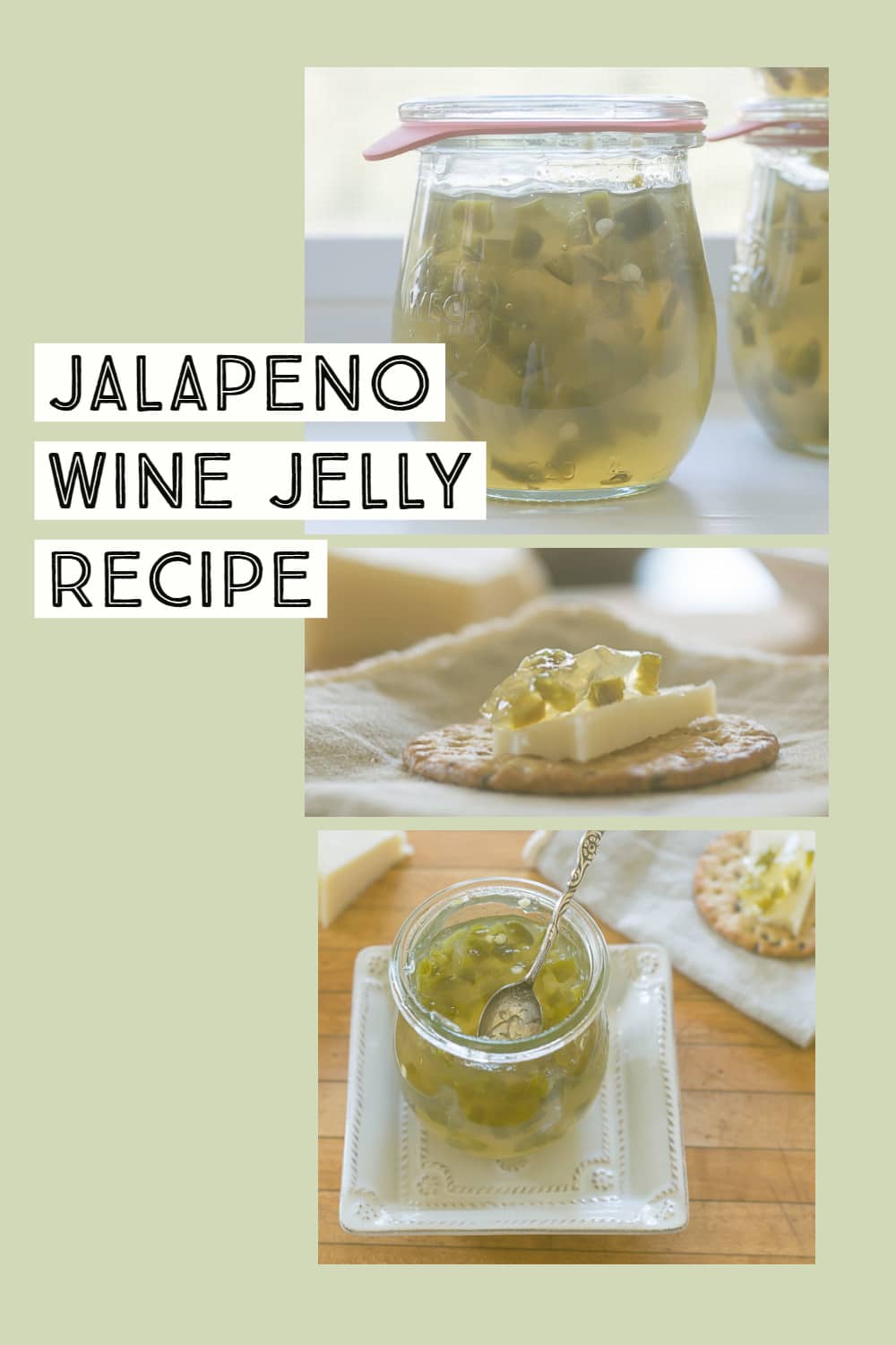 jars of canned jalapeno pepper jelly