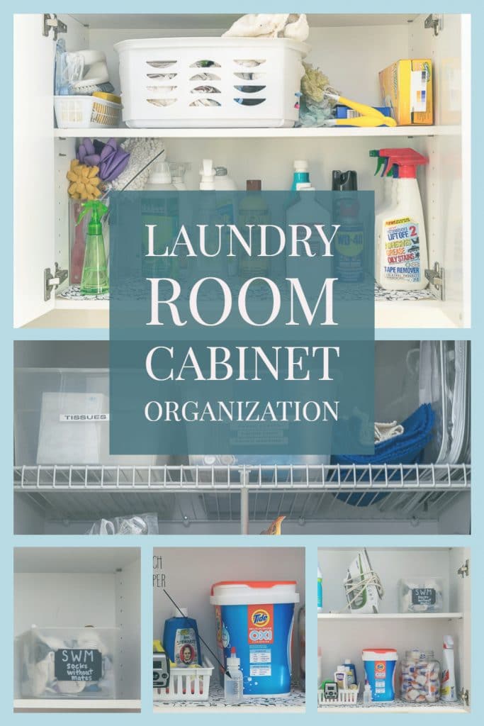 Organized Closets & Cabinets in a Laundry Room · Nourish and Nestle