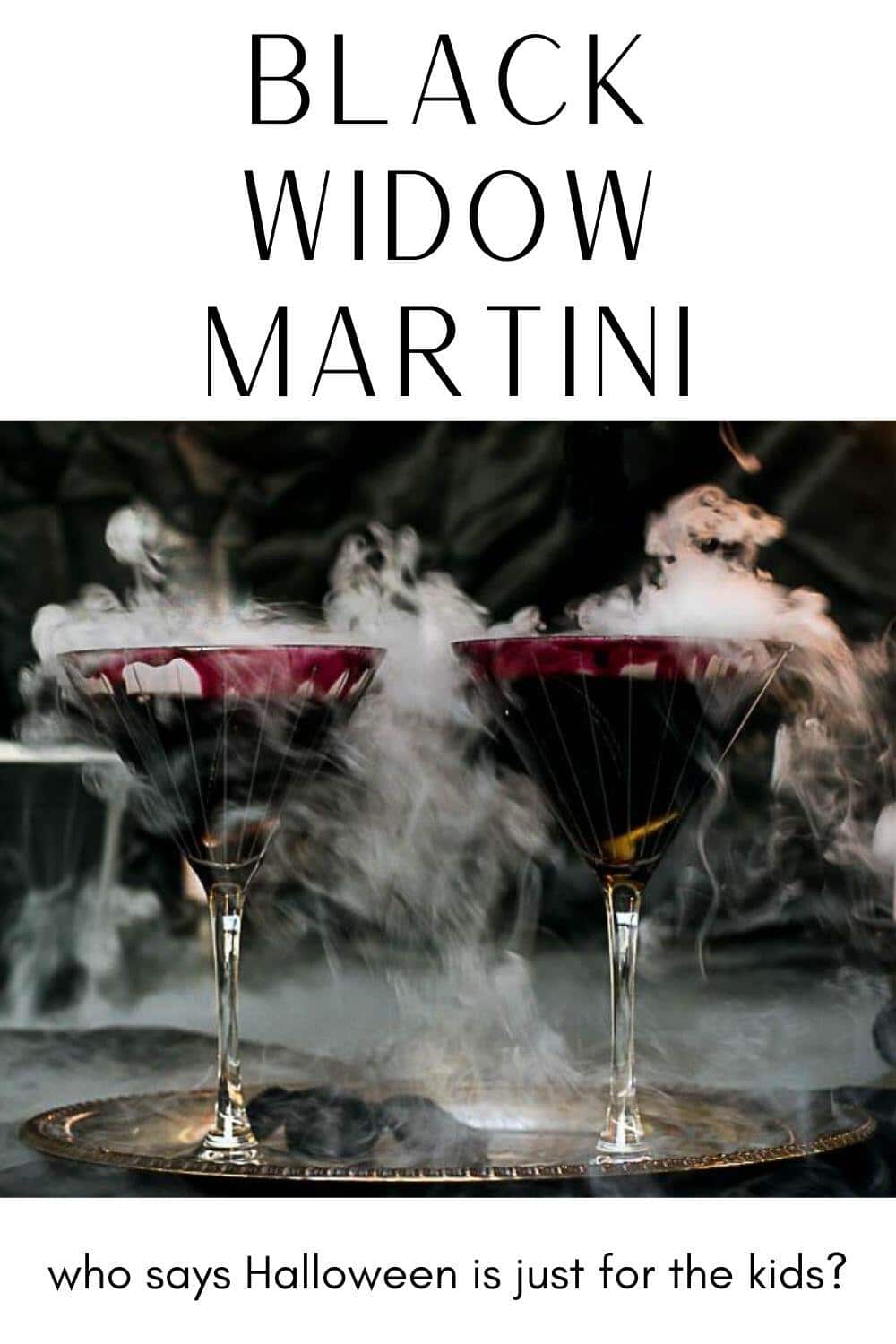 Black Widow Martini: a Delightfully Dreadful Drink · Nourish and Nestle