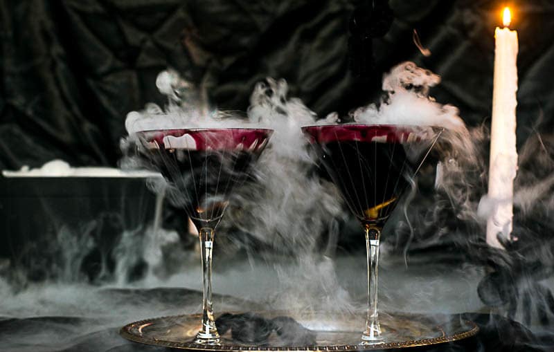 Black Widow Martini: a Delightfully Dreadful Drink