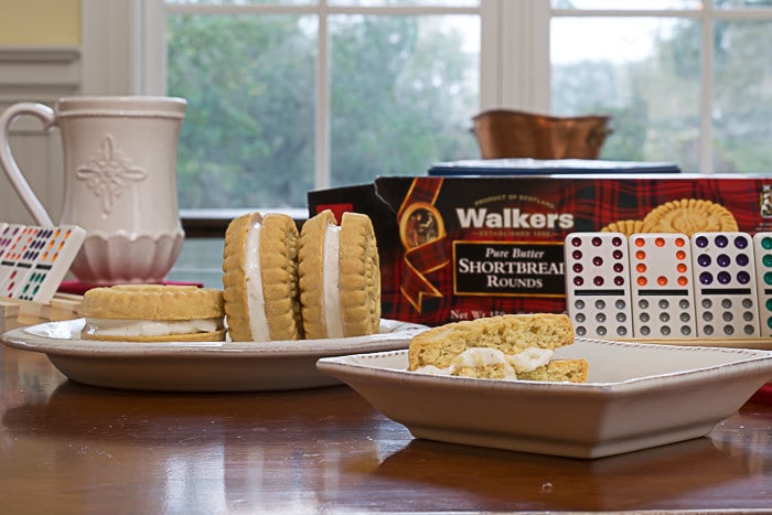 Celebrate National Shortbread Day with a Family Game Night and Shortbread ice Cream Sandwiches.