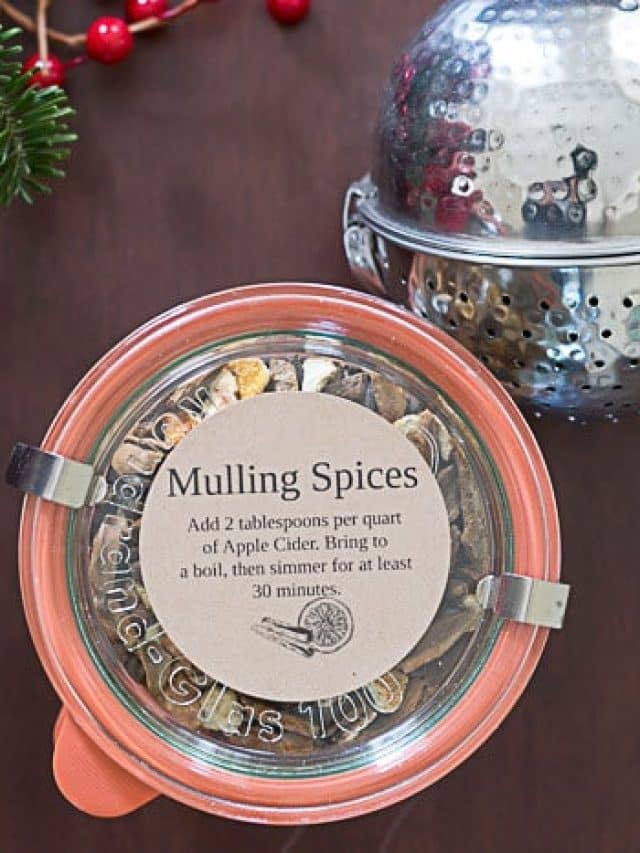 Mulling Spices Gift Recipe Story