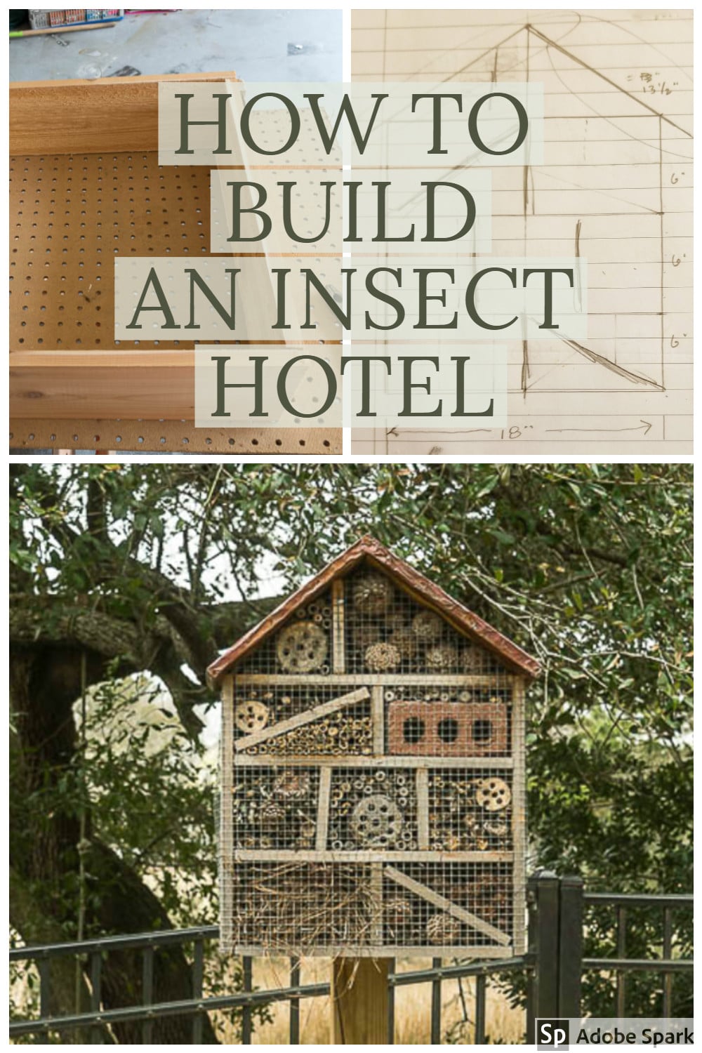 INSECT HOTEL AND PLANS