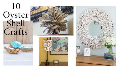 Ten Great DIY Oyster Shell Crafts