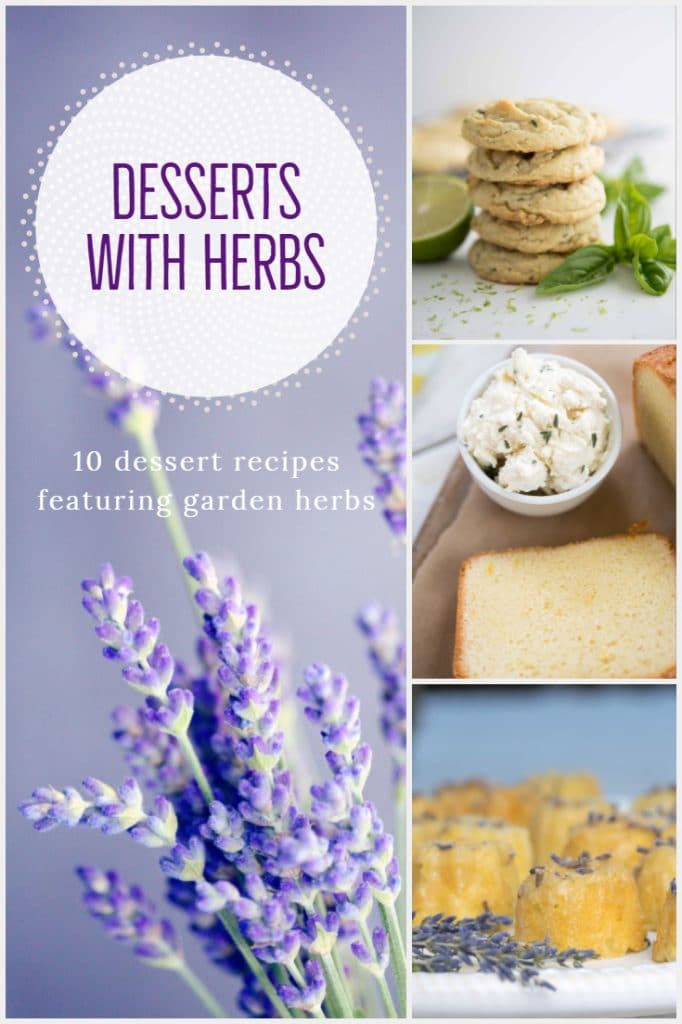 Desserts with Herbs · Nourish and Nestle