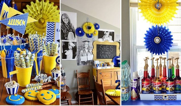 Graduation Party Food and Decoration Ideas · Nourish and Nestle