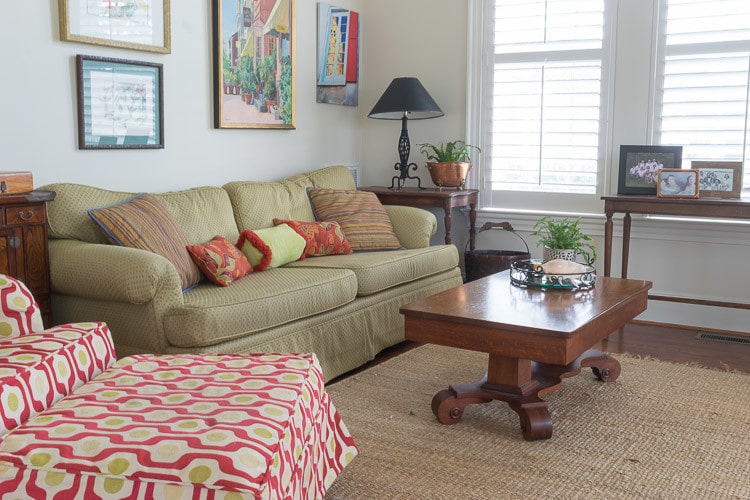 A Quick and Inexpensive Sofa Refresh