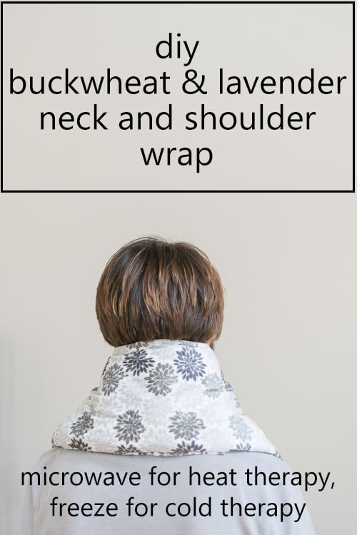 Neck and Shoulder Wrap on Model