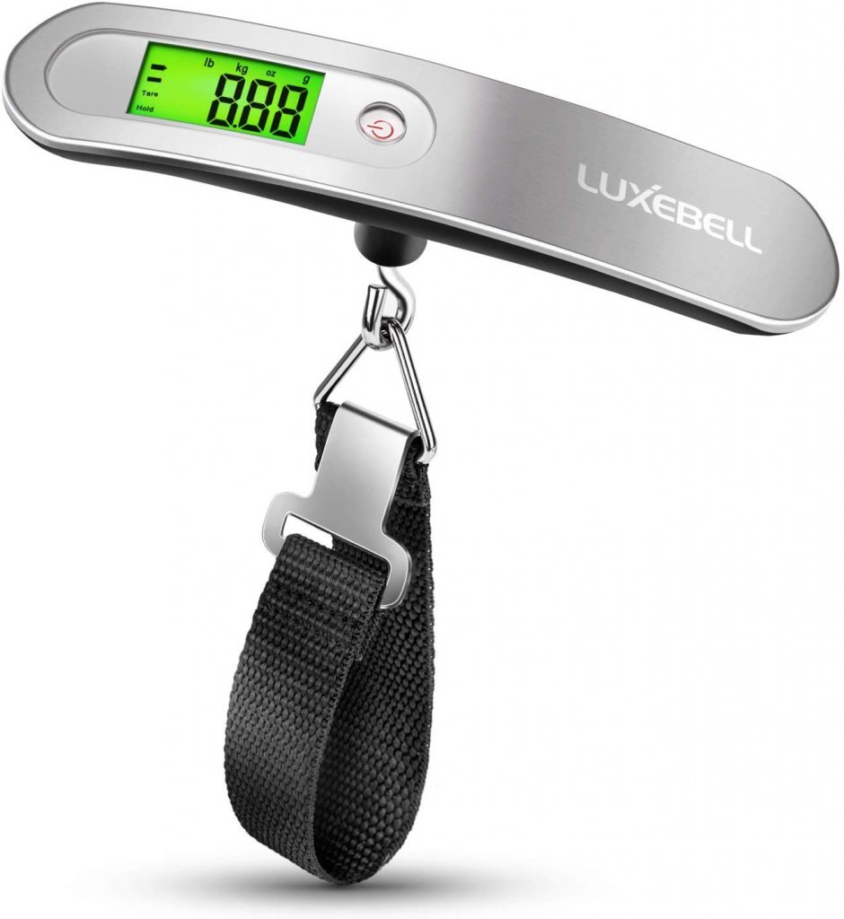 luggage scale.