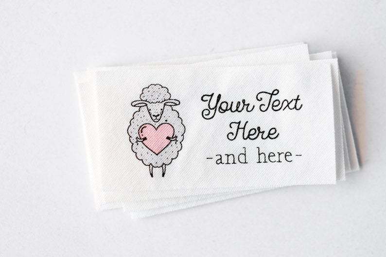 Gifts for Knitters: Personalized Cotton Labels