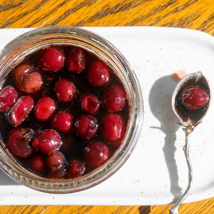 Spiced Pickled Cranberries Recipe