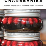 Spiced Pickled Cranberries